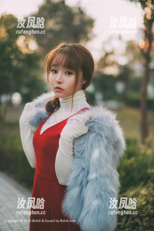 BoLoli菠萝社 - 柳侑绮的这份秘密，原图更新让人一探究竟，舔屏ing