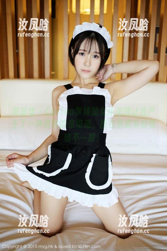 美媛馆 - Carina梦绮的女仆美图让我产生了一种诡异的亲切感，图包里藏着的情绪不一般！